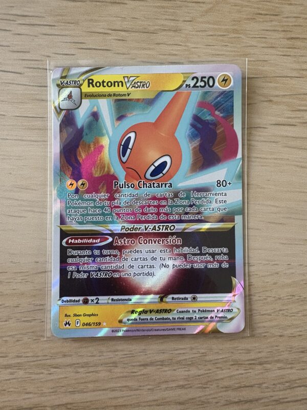 Rotom Vstar Crown Zenith 046/159 (ESP) Pokemon TCG