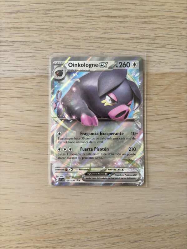 Oinkologne EX Scarlet & Violet Base Set (ESP) 158/198 Pokemon TCG
