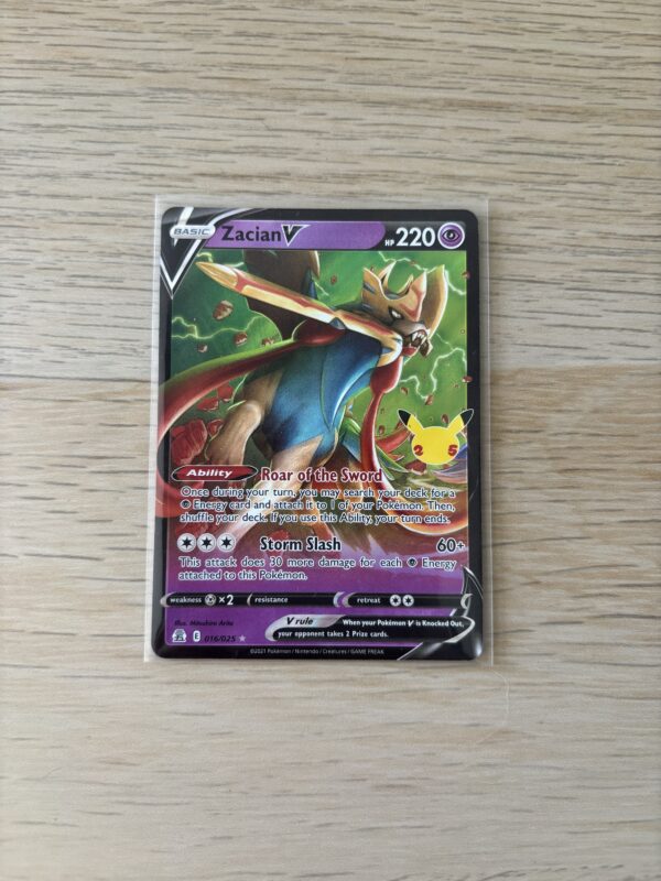 Zacian V Celebrations (ENG) 016/025 Pokemon TCG