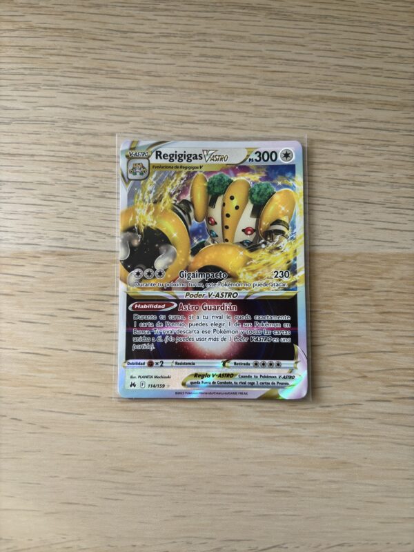 Regigigas VAstro Crown Zenith (ESP) 114/159 Pokemon TCG